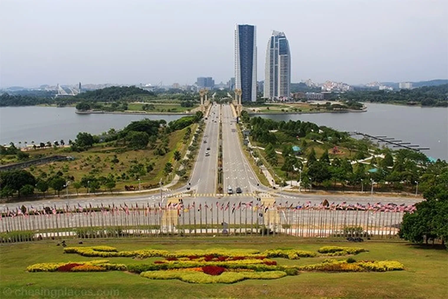 A scenic look at the mighty Putrajaya