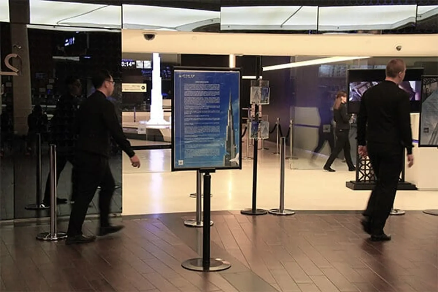 The entrance to At The Top Burj Khalifa Viewing Deck