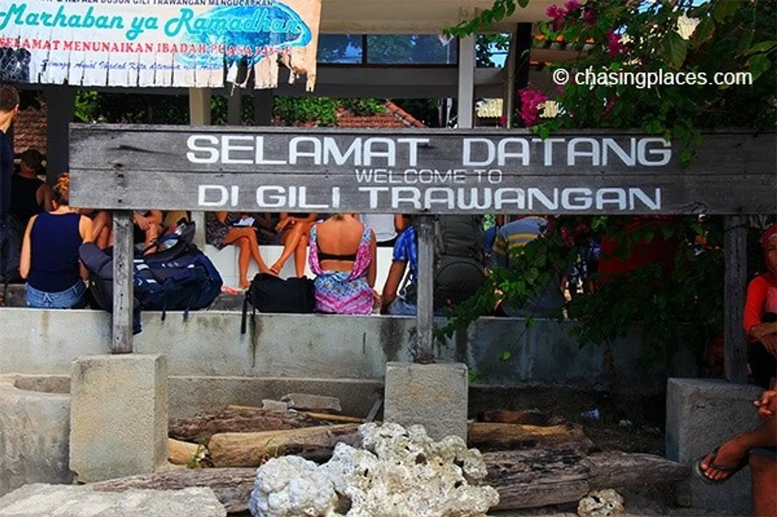 Gili Trawangan is very welcoming!