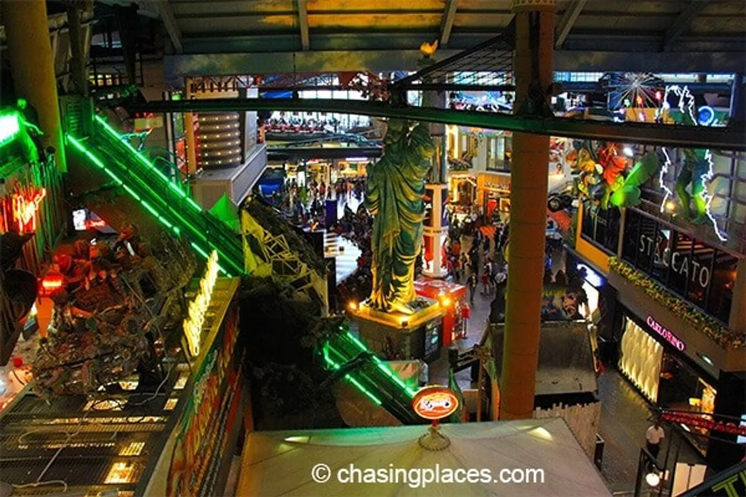 Inside the Genting Highlands complex