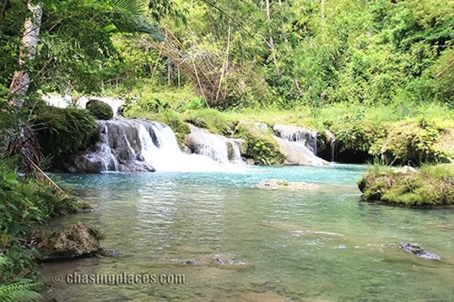 Places to Visit: Travel Information on Cambugahay Falls, Siquijor Island, Philippines