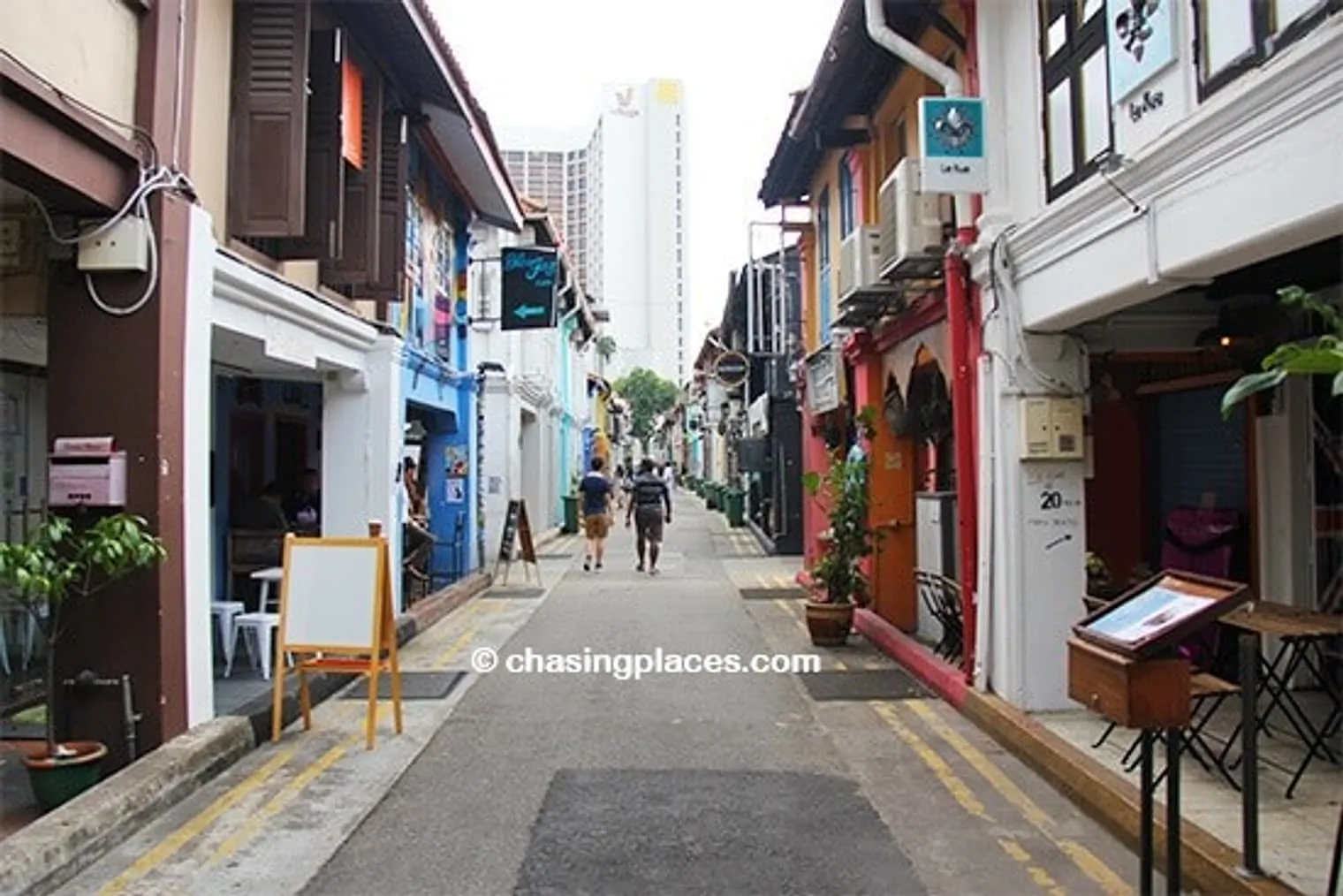 Haji Lane, parallel to Arab Street, Singapore