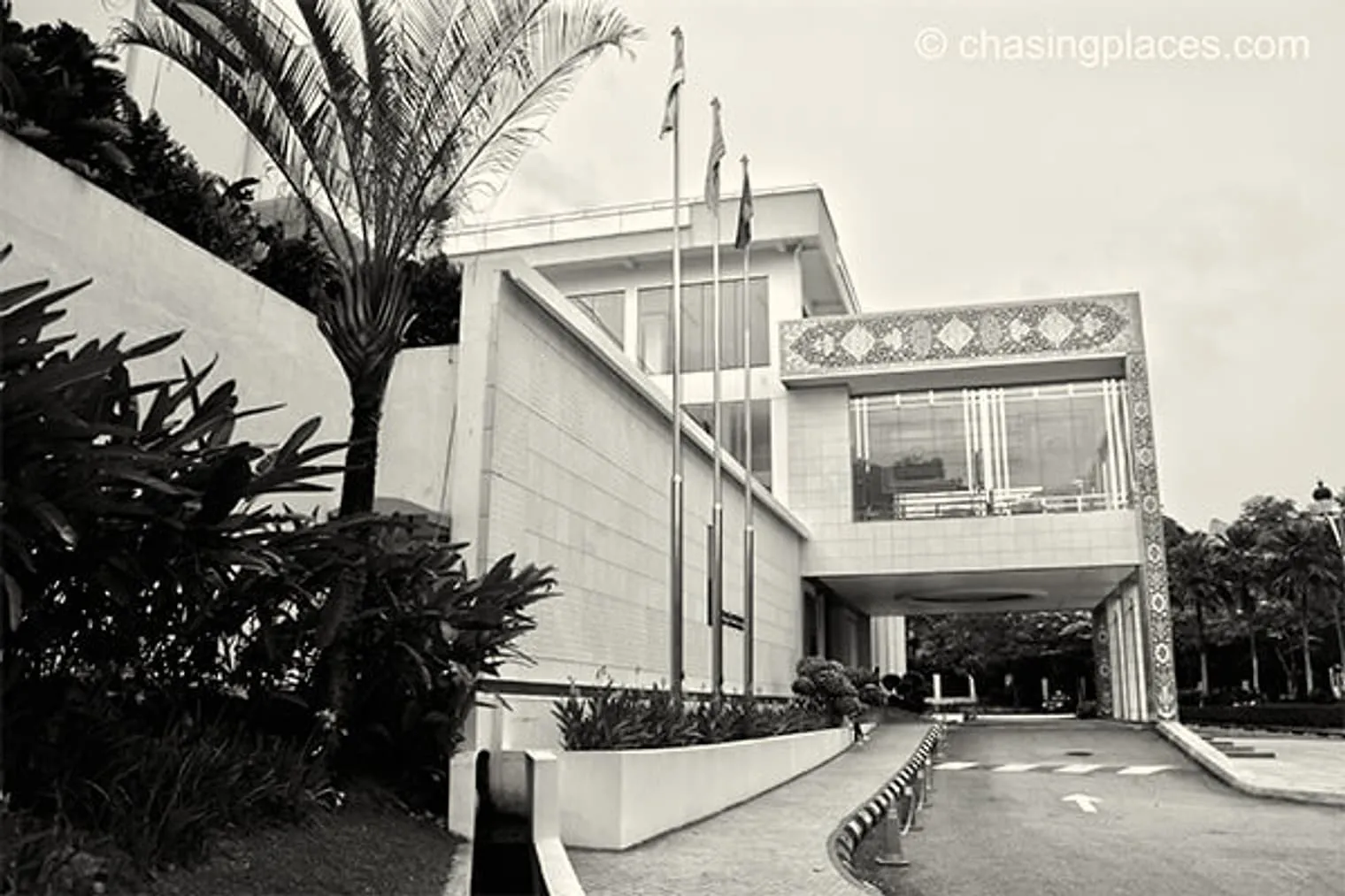 Entrance to the Islamic Arts Museum