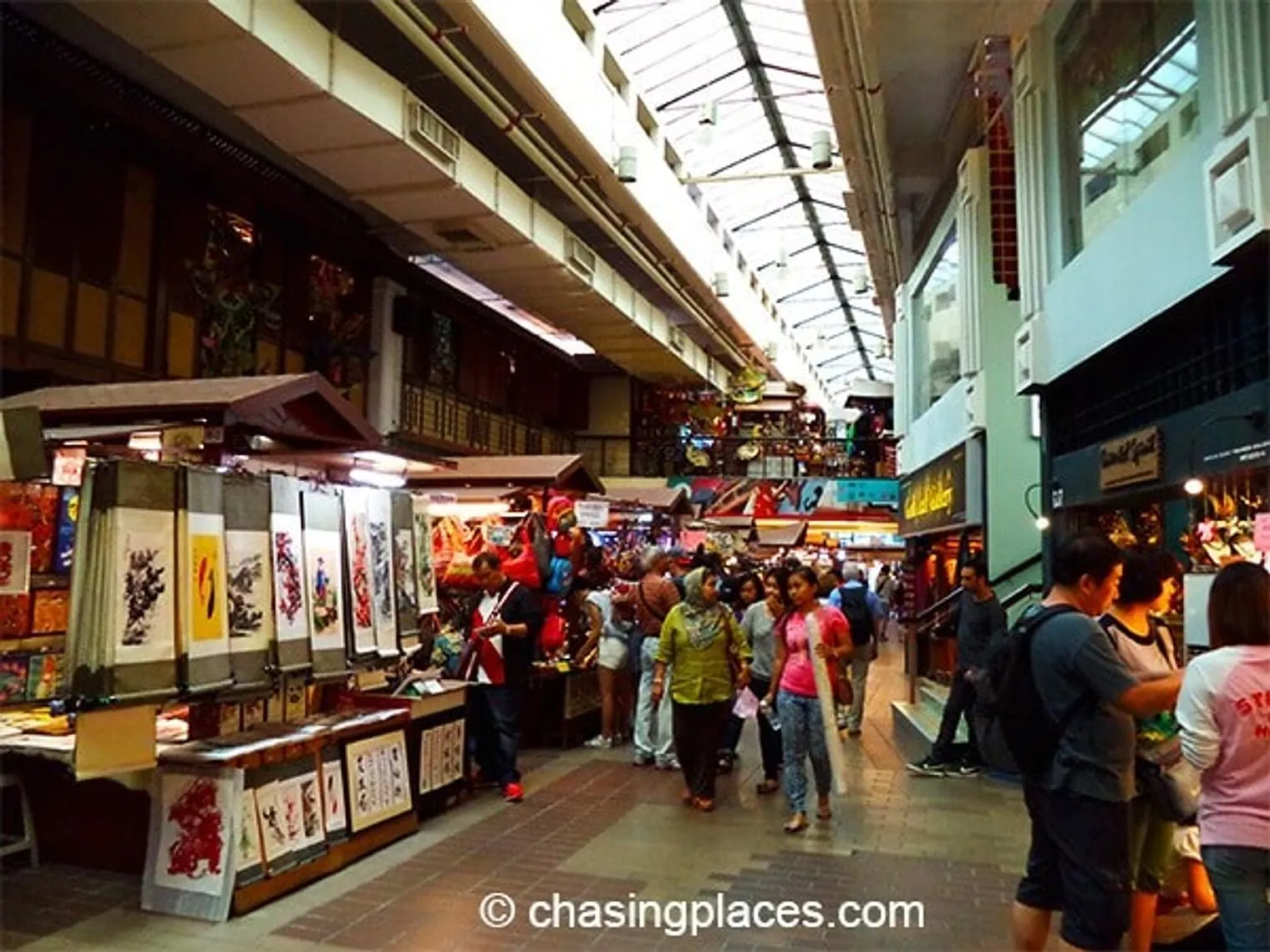 Inside the Central Market