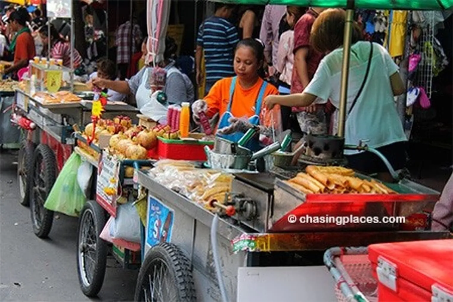 It won't take you long to figure out that you have arrived at Chatuchak Market in Bangkok