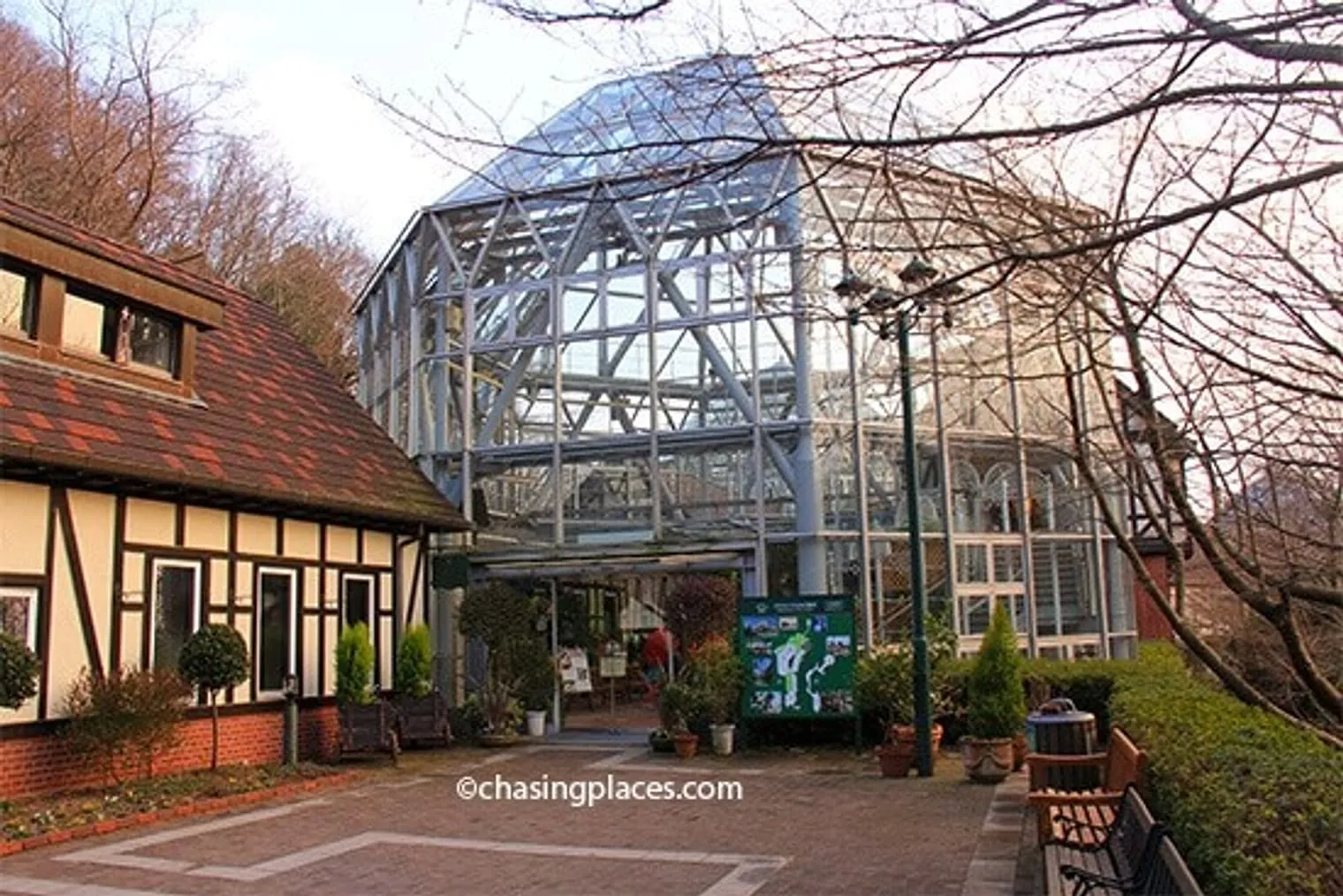 The Glass House in Kobe, Japan