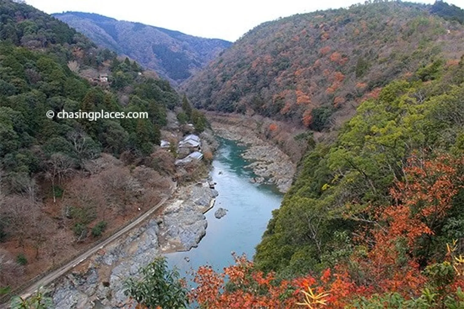 One of the spectacular viewpoints near the Bamboo Grove