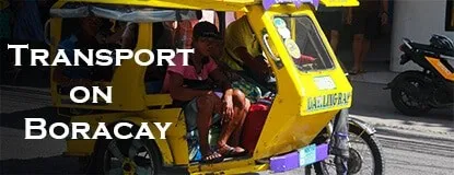 Boracay Island Public Transportation Guide