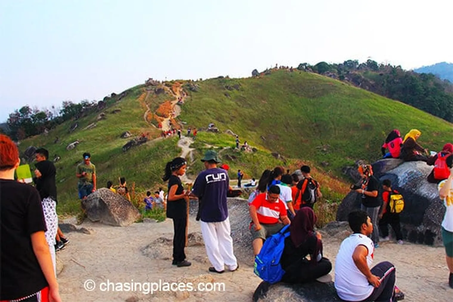 Broga Hill is very popular among hikers