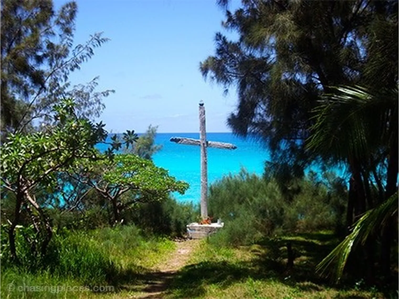 Christianity has found the secluded island of Ouvea