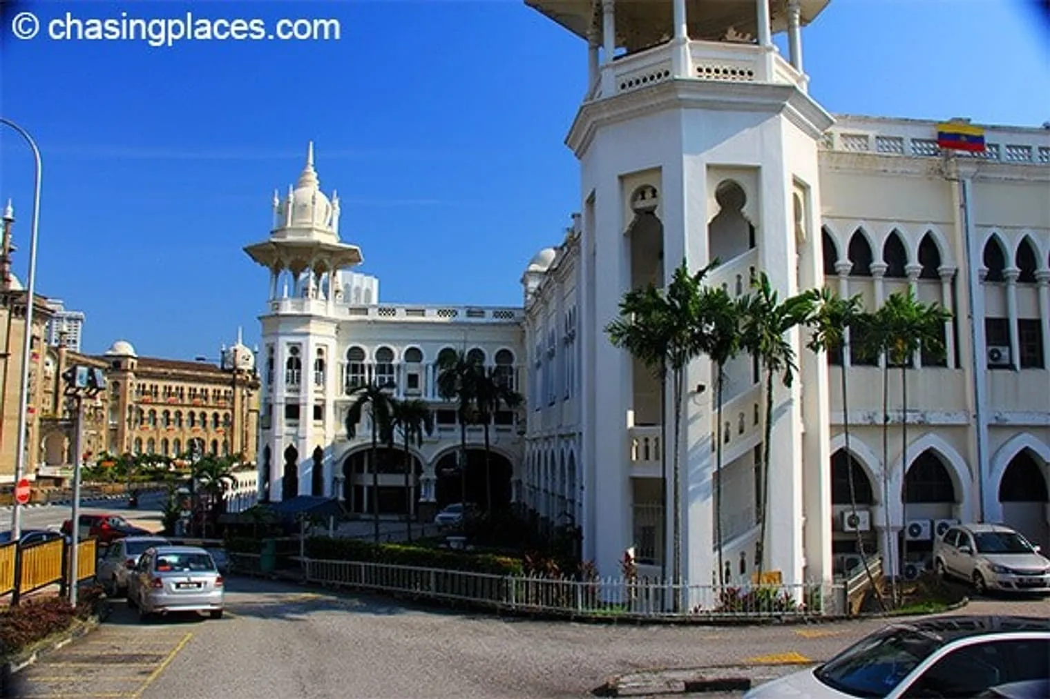 The facade of KL Station