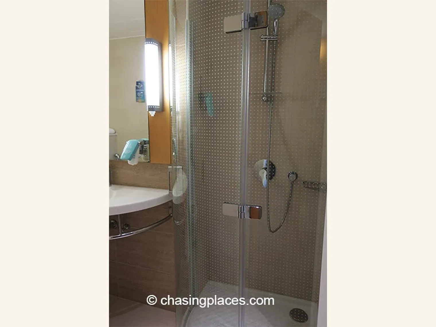 The shower