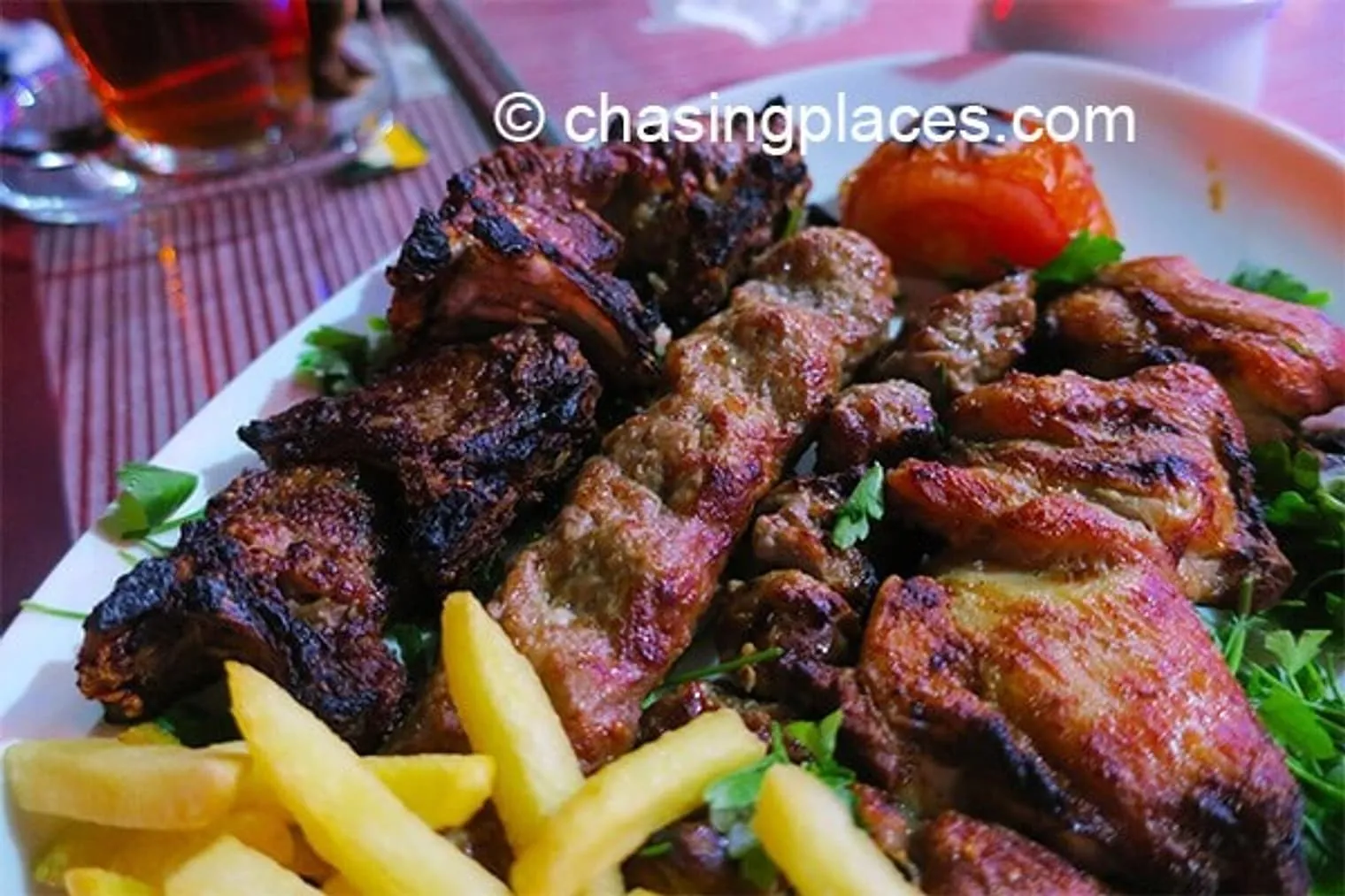 Delicious kebab varieties usually served up in many restaurants in Dubai.