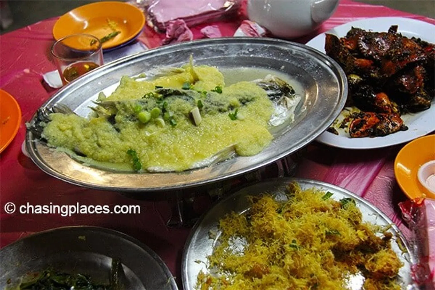 Yummy seafood dishes in Klang. It’s highly recommended!