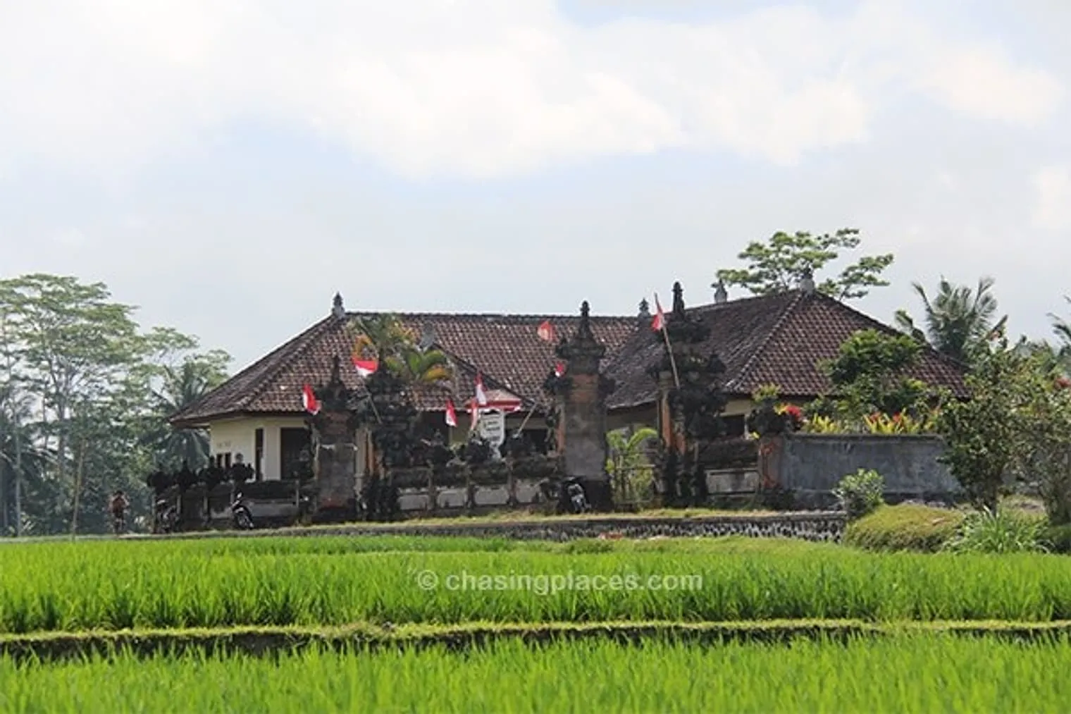 It’s often hard to differentiate homes from temples around Bali’s Ubud region, due to the rich culture.