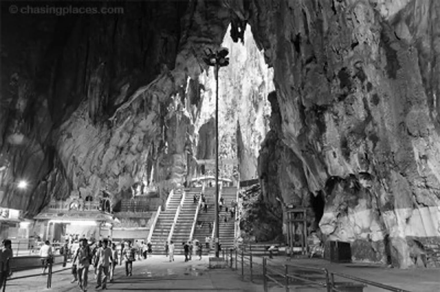 A look at the Batu Cave's interior