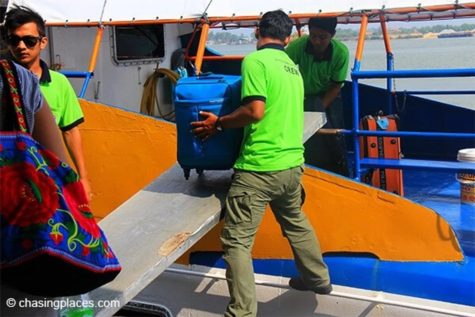 The ferry crew will assist you with your luggage on your way to Redang Island