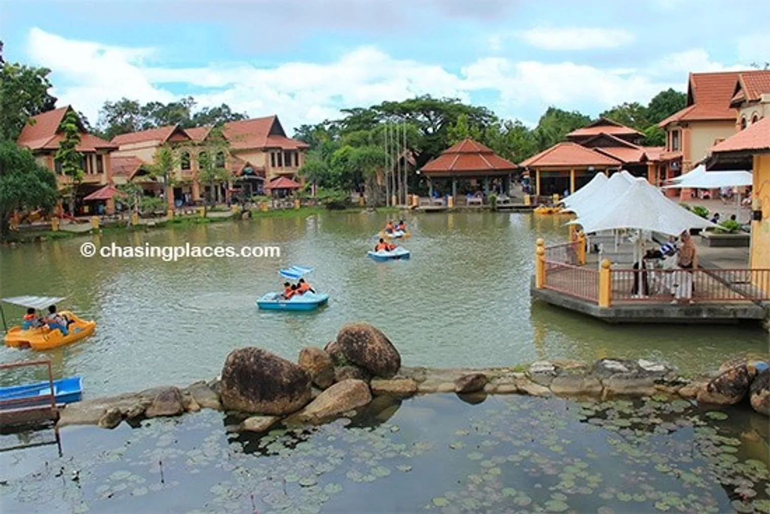 Paddle around at Langkawi's Oriental Village