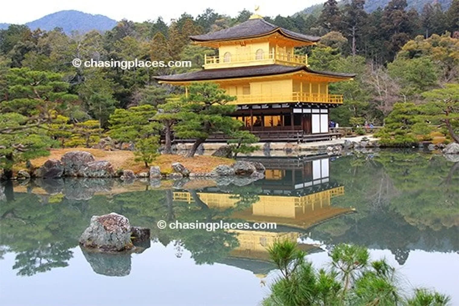 The ever impressive Kinkaku ji Temple in Kyoto, Japan