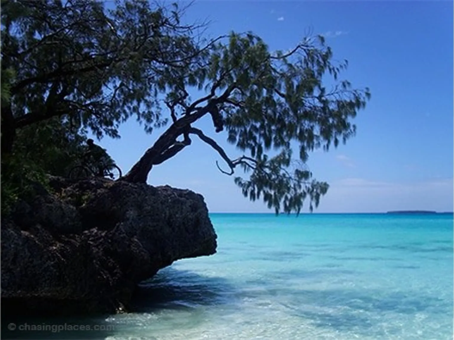 The picturesque bolders of Ouvea Atoll