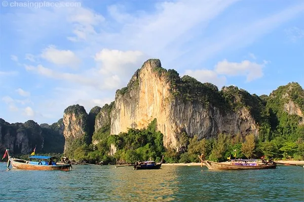 How to Get to Railay Beach from Krabi Airport in Thailand: travel photo by Chasing Places