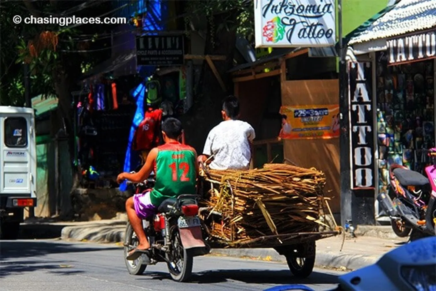 Despite tourism. Boracay still has some local flavour remaining.
