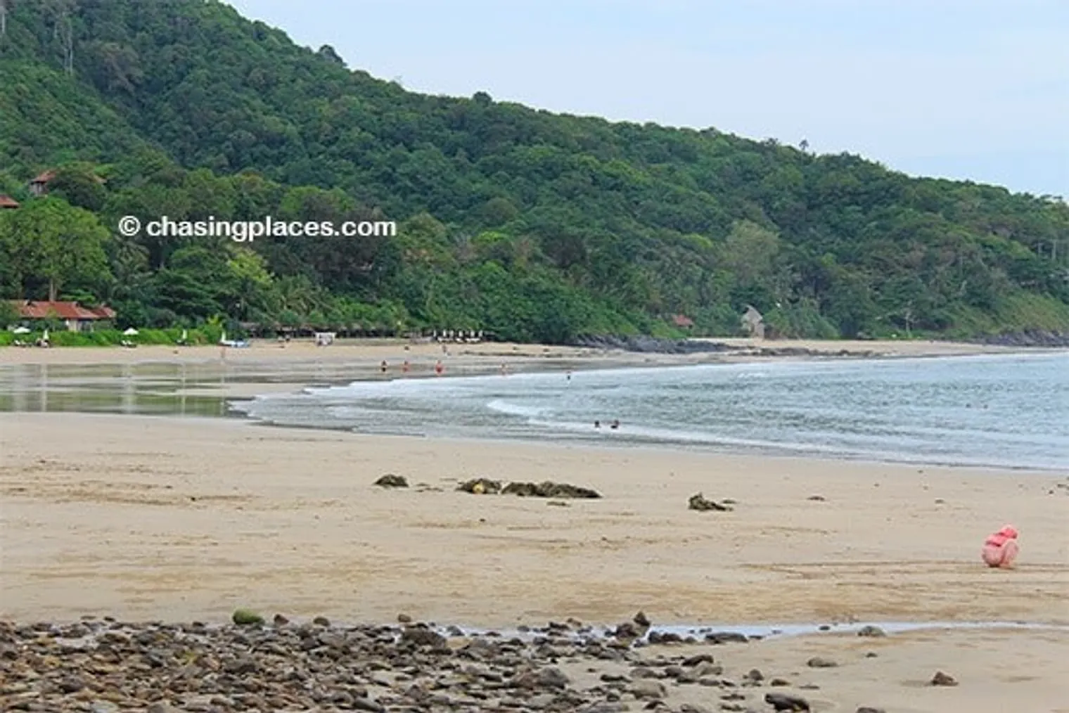 Koh Lanta's Kantiang Bay during low tide