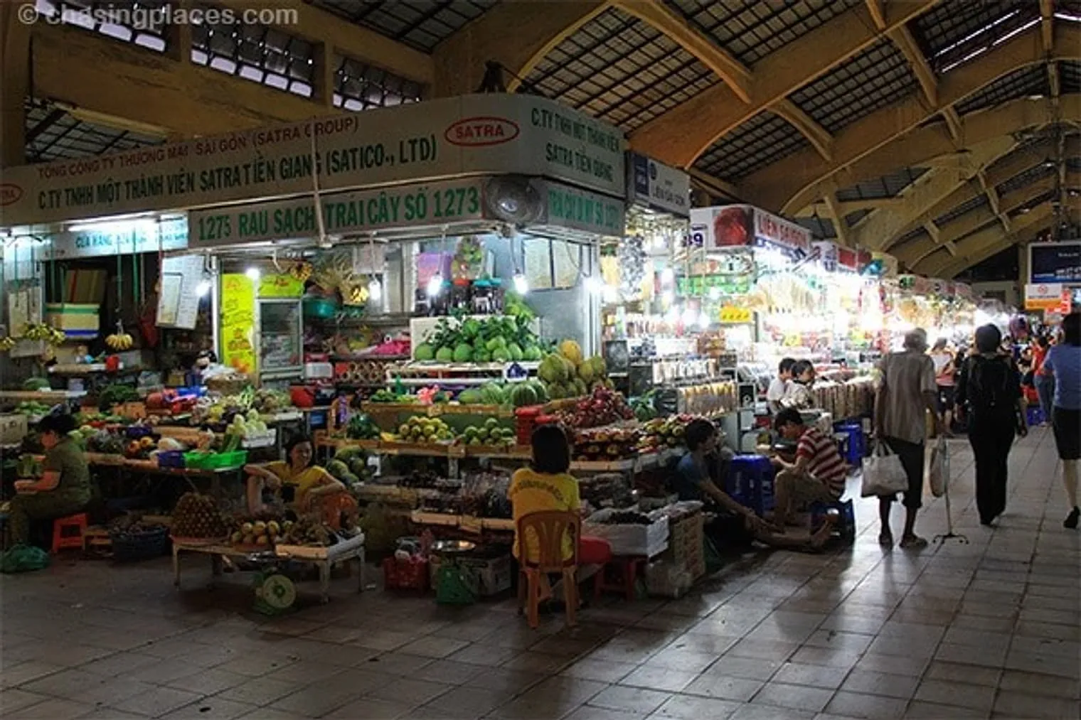 The Ben Thanh Market, Ho Chi Minh, Vietnam