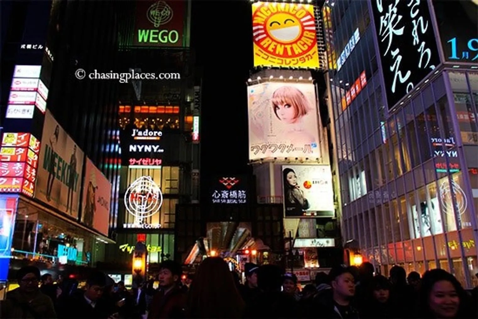 Sensory overload, Dotonbori, Osaka, Japan