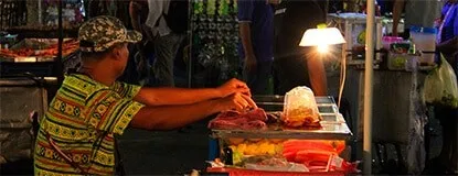Partying it up on Khao San Road, Bangkok