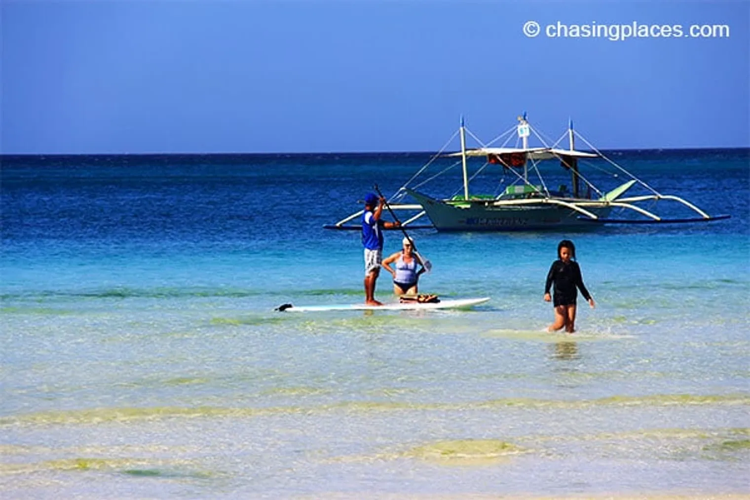 Stand-up paddling is quickly becoming popular