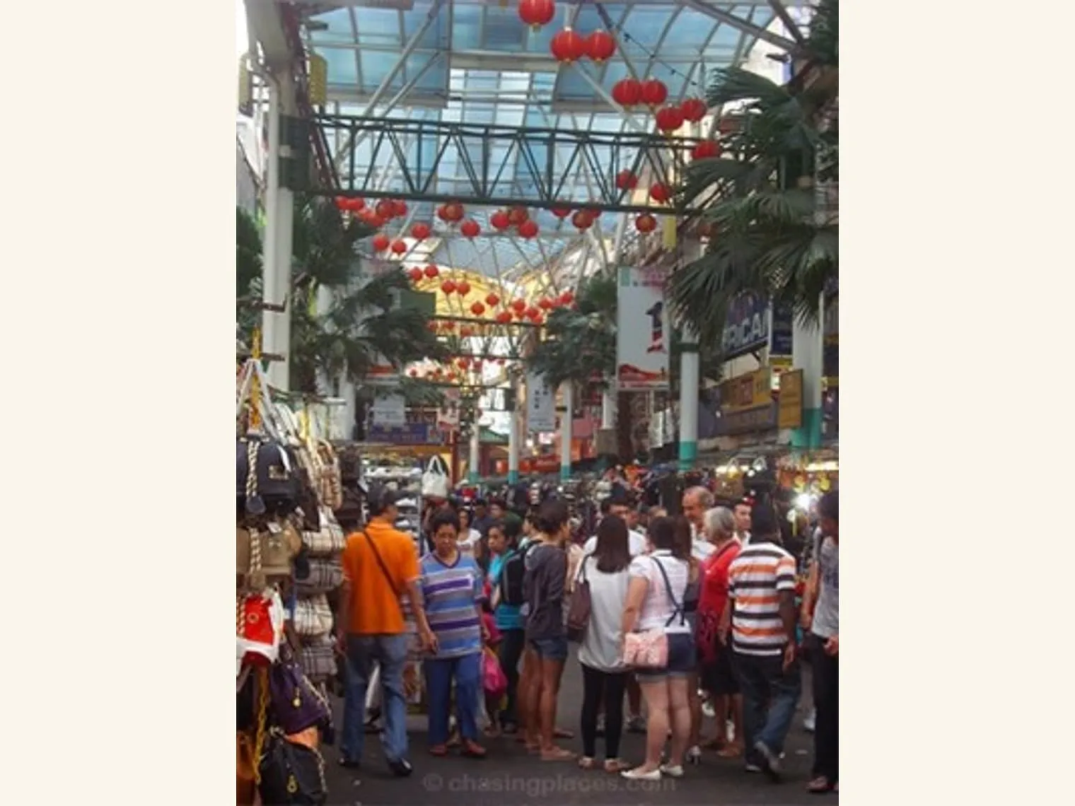 Petaling Street Market, of Kuala Lumpur draws in the crowd