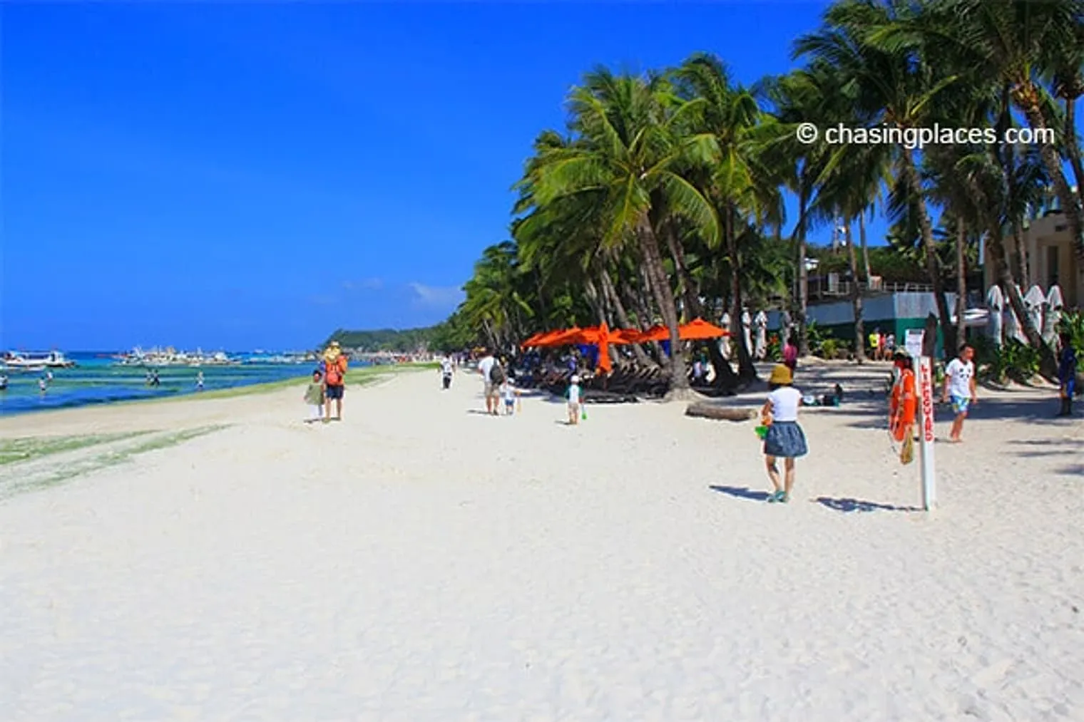 Early morning on White Beach, Boracay